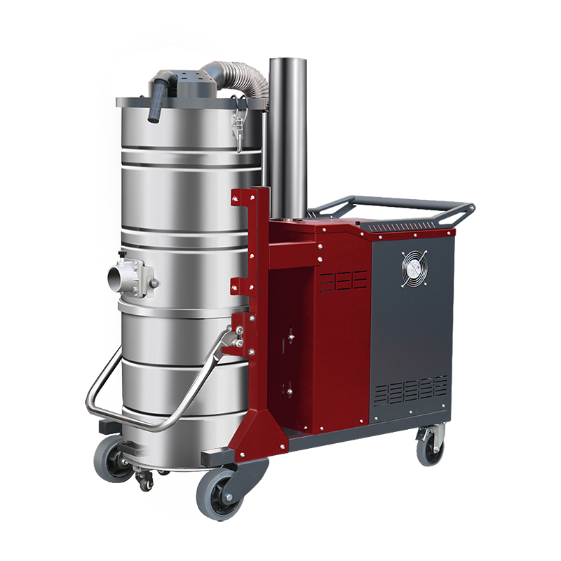 浙江坦洁380V 双桶手动反吹工业吸尘器X8系列